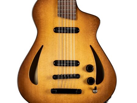 Veillette Aero 12-String Electric Guitar - Tobacco Burst Cheap