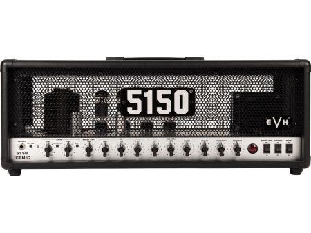 EVH 5150® Iconic Series 80 Watt Head in Black Online Hot Sale