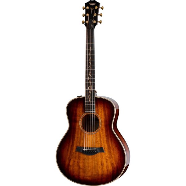 Taylor GT K21e Koa Grand Theater Acoustic-Electric Guitar, Hawaiian Koa w  Aerocase For Cheap