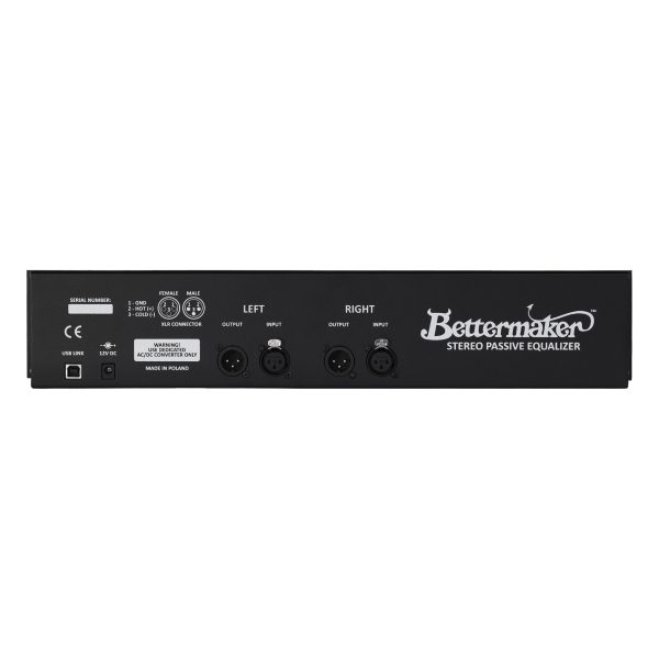 Bettermaker Stereo Passive Equalizer Fashion