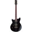 Yamaha Revstar RSE20LBL Left Handed Electric Guitar in Black, Guitar Only Cheap