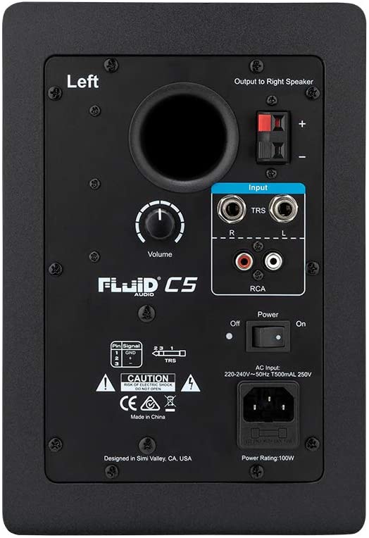 Fluid Audio C5 5  Studio Monitor Pair Sale