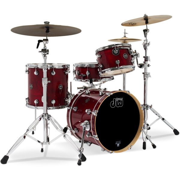 Drum Workshop Performance Series Bop Shell Kit - Cherry Stain For Cheap