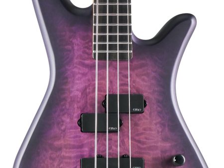 Spector NS Pulse 4 String Bass in Ultra Violet Matte For Sale