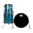 Drum Workshop Collectors Series 4-Piece Shell Kit - Lazer Blue Cheap