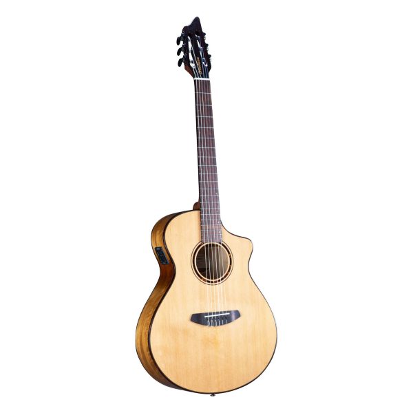 Breedlove Pursuit Exotic S Concert Nylon CE Red Cedar Myrtlewood Acoustic Electric For Cheap