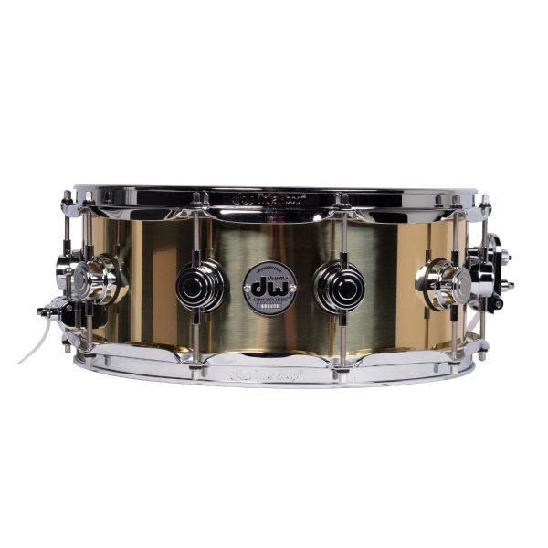 Drum Workshop DRVN5514SPCB  5.5x14 Snare Drum - Polished Brass Cheap