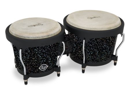 Latin Percussion LPA601 Santana Aspire Bongo Set - Black Magic Online