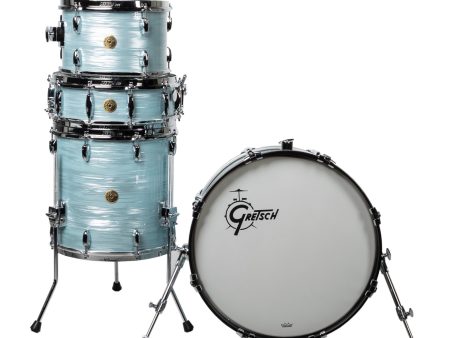 Gretsch Broadkaster Series 4-Piece Shell Kit - Vintage Oyster White For Cheap