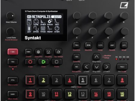 Elektron Syntakt 12 Track Drum Computer and Synthesizer Sale