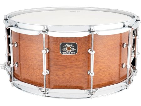 Ludwig Universal Series 6.5x14 Snare Drum, Mahogany with Chrome Hardware Online Sale