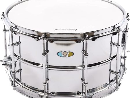 Ludwig Supralite 8x14 Snare Drum - Chrome Hardware Online Hot Sale