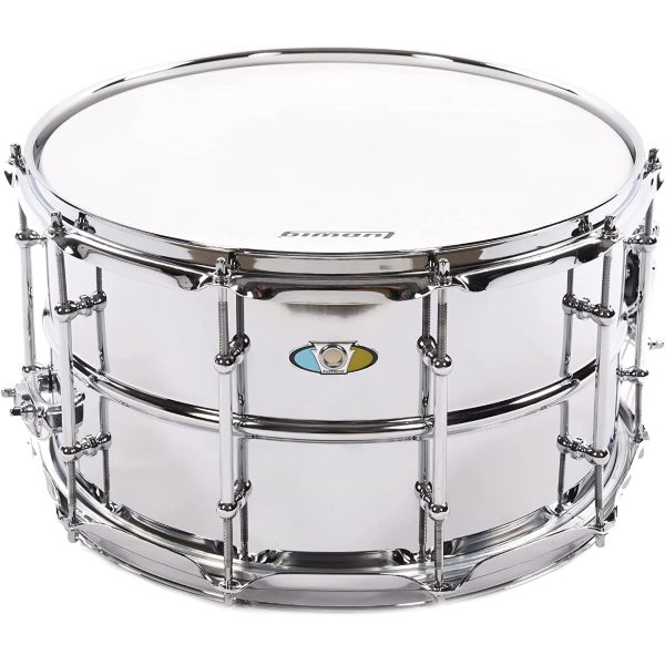 Ludwig Supralite 8x14 Snare Drum - Chrome Hardware Online Hot Sale