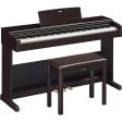 Yamaha Arius YDP-105 88-Key Console Digital Piano with Bench - Rosewood Online Hot Sale