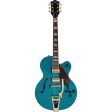 Gretsch Streamliner Hollow Body Single-Cut Electric Guitar, Ocean Turquoise Online Sale