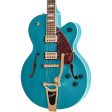 Gretsch Streamliner Hollow Body Single-Cut Electric Guitar, Ocean Turquoise Online Sale