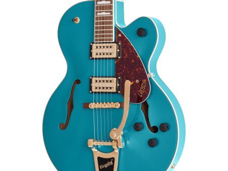 Gretsch Streamliner Hollow Body Single-Cut Electric Guitar, Ocean Turquoise Online Sale