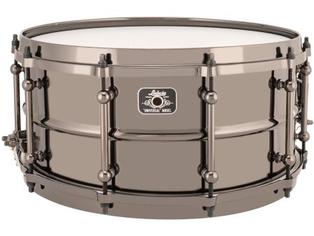 Ludwig Universal Series 6.5x14 Brass Snare Drum - Black Brass Cheap