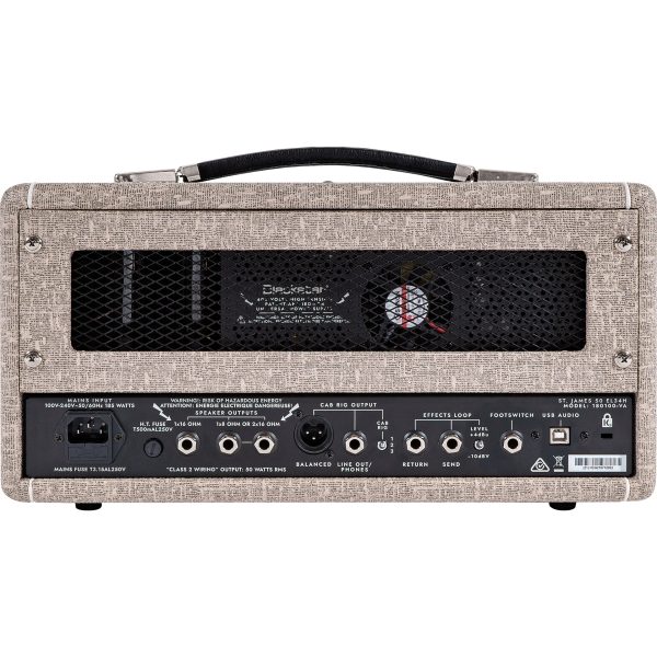 Blackstar St James 50 EL34H 50 Watt EL34 Amp Head Online now