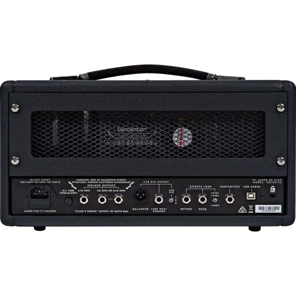 Blackstar St James 50 6L6H 50 Watt 6L6 Amp Head Fashion