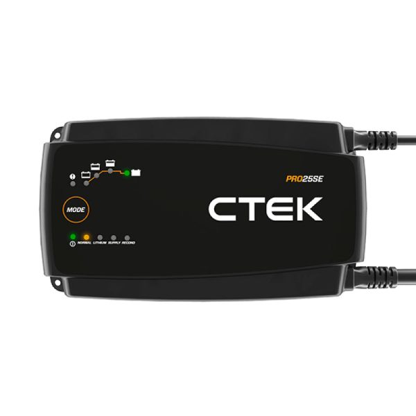 CTEK PRO25SE Battery Charger - 50-60 Hz - 12V - 19.6ft Extended Charging Cable Discount