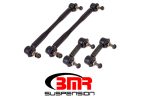 BMR 14-17 Chevy SS Front and Rear Sway Bar End Link Kit - Black For Cheap