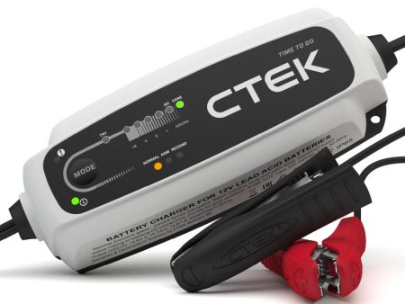 CTEK Battery Charger - CT5 Time To Go - 4.3A For Sale