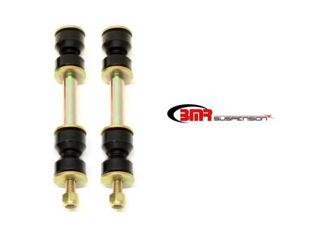 BMR 82-82 3rd Gen F-Body 2.375in Front Sway Bar End Link Kit - Black Hot on Sale