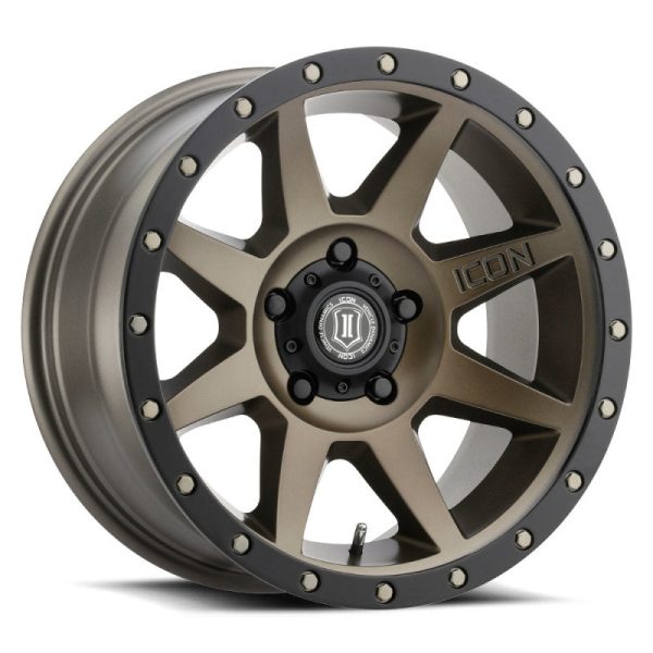 ICON Rebound Pro 17x8.5 5x4.5 0mm Offset 4.75in BS 71.5mm Bore Bronze Wheel on Sale