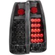 ANZO 1999-2000 Cadillac Escalade LED Taillights Black For Sale