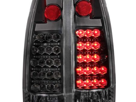 ANZO 1999-2000 Cadillac Escalade LED Taillights Black For Sale