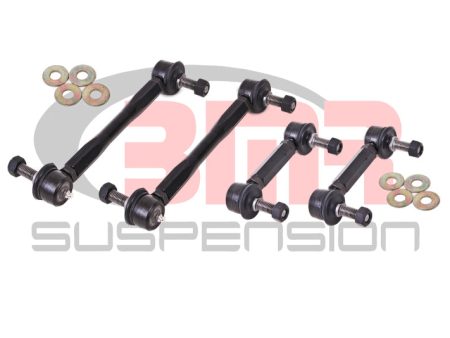 BMR 15-17 S550 Mustang Front and Rear Sway Bar End Link Kit - Black Online