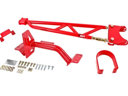 BMR 93-02 F-Body w  DSL Torque Arm Tunnel Mount (For Long Tube Headers) - Red Cheap