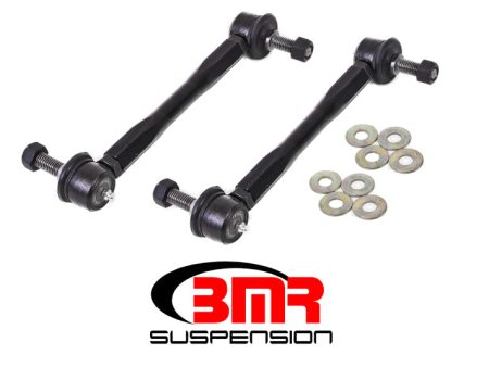 BMR 16-17 6th Gen Camaro Front Sway Bar End Link Kit - Black Hot on Sale