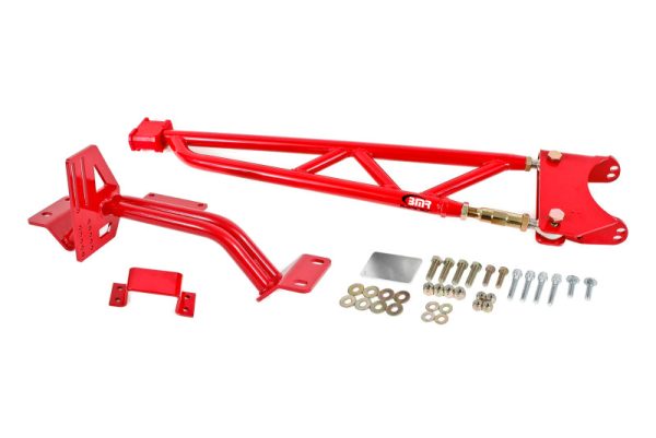 BMR 93-02 F-Body w o DSL Torque Arm Tunnel Mount (For Long Tube Headers) - Red on Sale