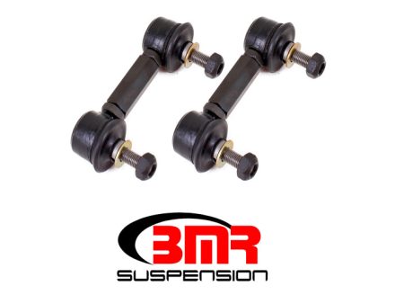 BMR 10-11 5th Gen Camaro Rear Sway Bar End Link Kit - Black Discount