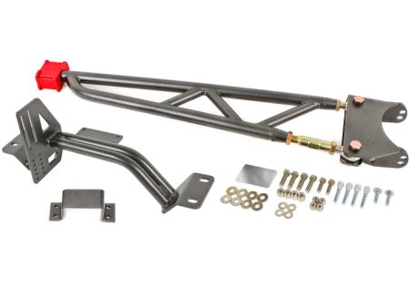 BMR 93-02 F-Body w o DSL Torque Arm Tunnel Mount (For Long Tube Headers) - Black Hammertone Cheap