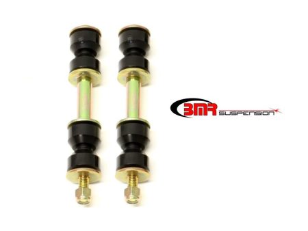 BMR 67-69 1st Gen F-Body 1.875in Front Sway Bar End Link Kit - Black For Cheap