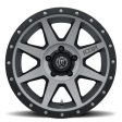 ICON Rebound Pro 17x8.5 5x4.5 0mm Offset 4.75in BS 71.5mm Bore Titanium Wheel on Sale