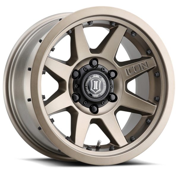 ICON Rebound Pro 17x8.5 5x4.5 0mm Offset 4.75in BS 71.5mm Bore Bronze Wheel on Sale