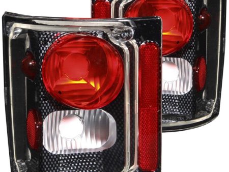 ANZO 1973-1987 Chevrolet C 10 Taillights Carbon Hot on Sale