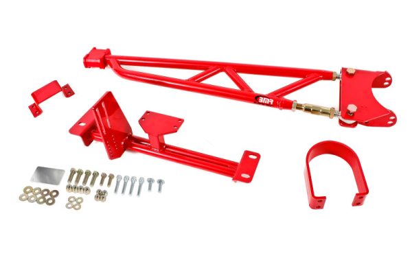 BMR 93-02 F-Body w  DSL Torque Arm Tunnel Mount (For Stock Exhaust) - Red on Sale