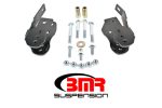 BMR 05-14 S197 Mustang Bolt-On Control Arm Relocation Brackets - Black Hammertone Online Hot Sale