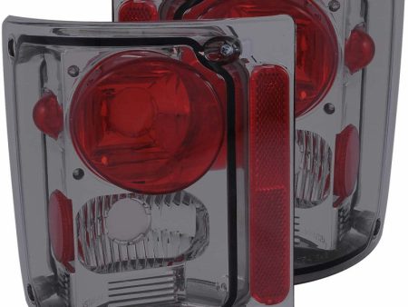 ANZO 1973-1987 Chevrolet C 10 Taillights Smoke Fashion