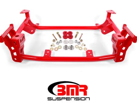 BMR 15+ Ford Mustang GT Lightweight K-Member - Red For Sale