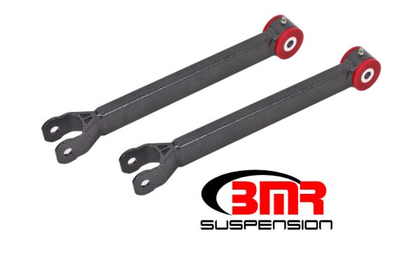 BMR 08-17 Challenger Non-Adj. Lower Trailing Arms (Polyurethane) - Black Hammertone For Discount