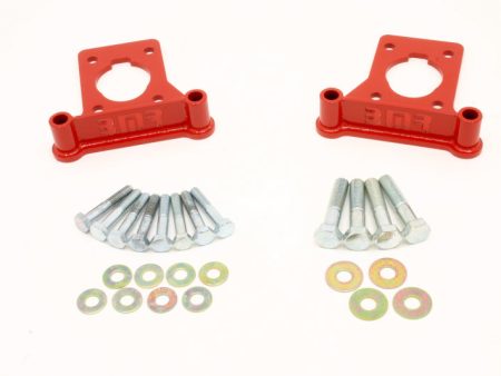 BMR 93-02 F-Body Front C5 Brake Conversion Caliper Bracket - Red Online Hot Sale