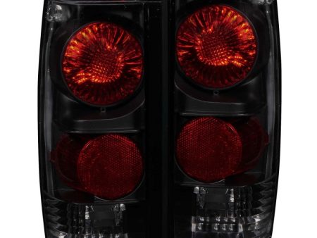 ANZO 1982-1994 Chevrolet S-10 Taillights Dark Smoke For Sale