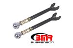 BMR 08-17 Challenger Lower Trailing Arms w  On-Car Adj. Rod Ends - Black Hammertone Online Hot Sale